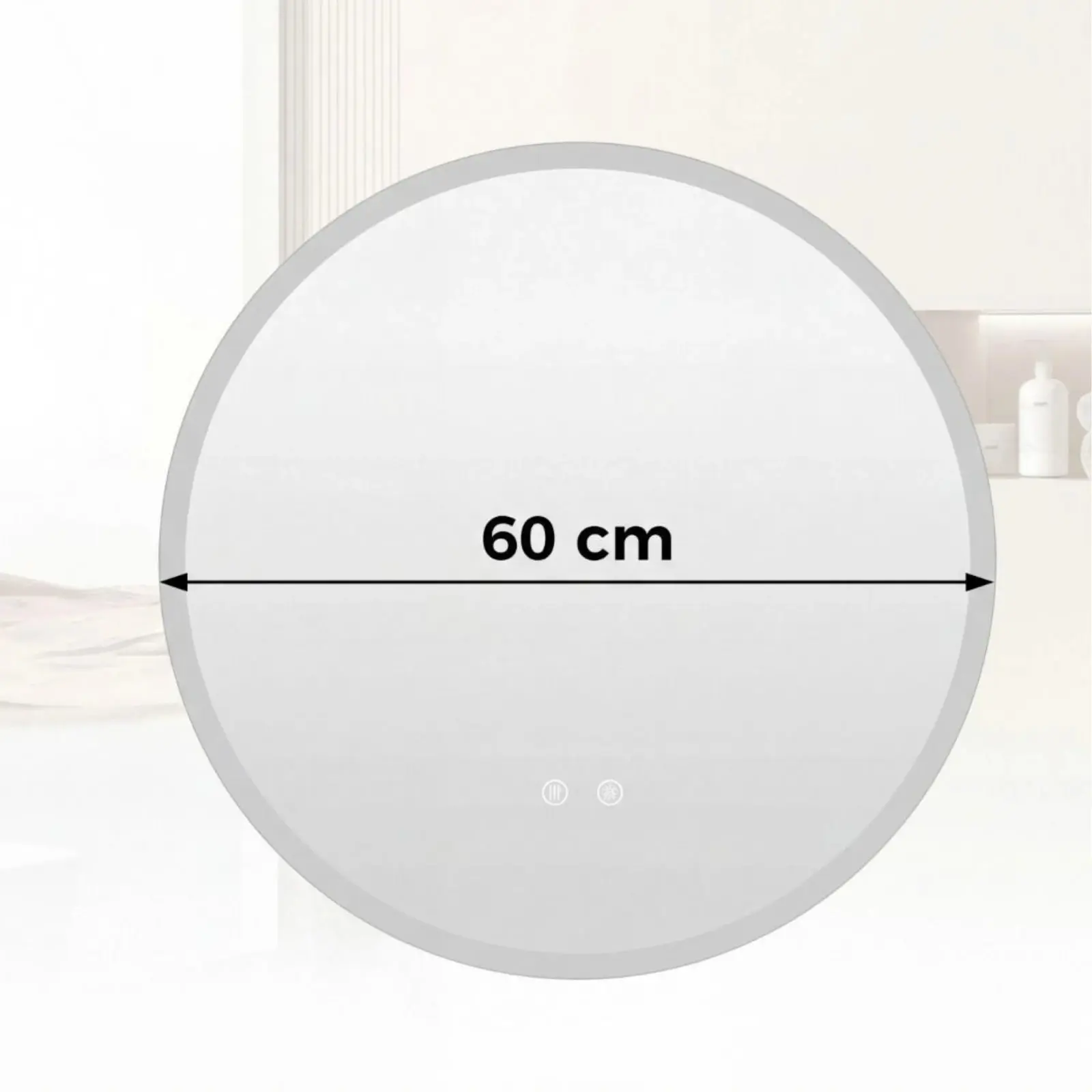 Oglinda Costway BA8423 (Silver) - 3
