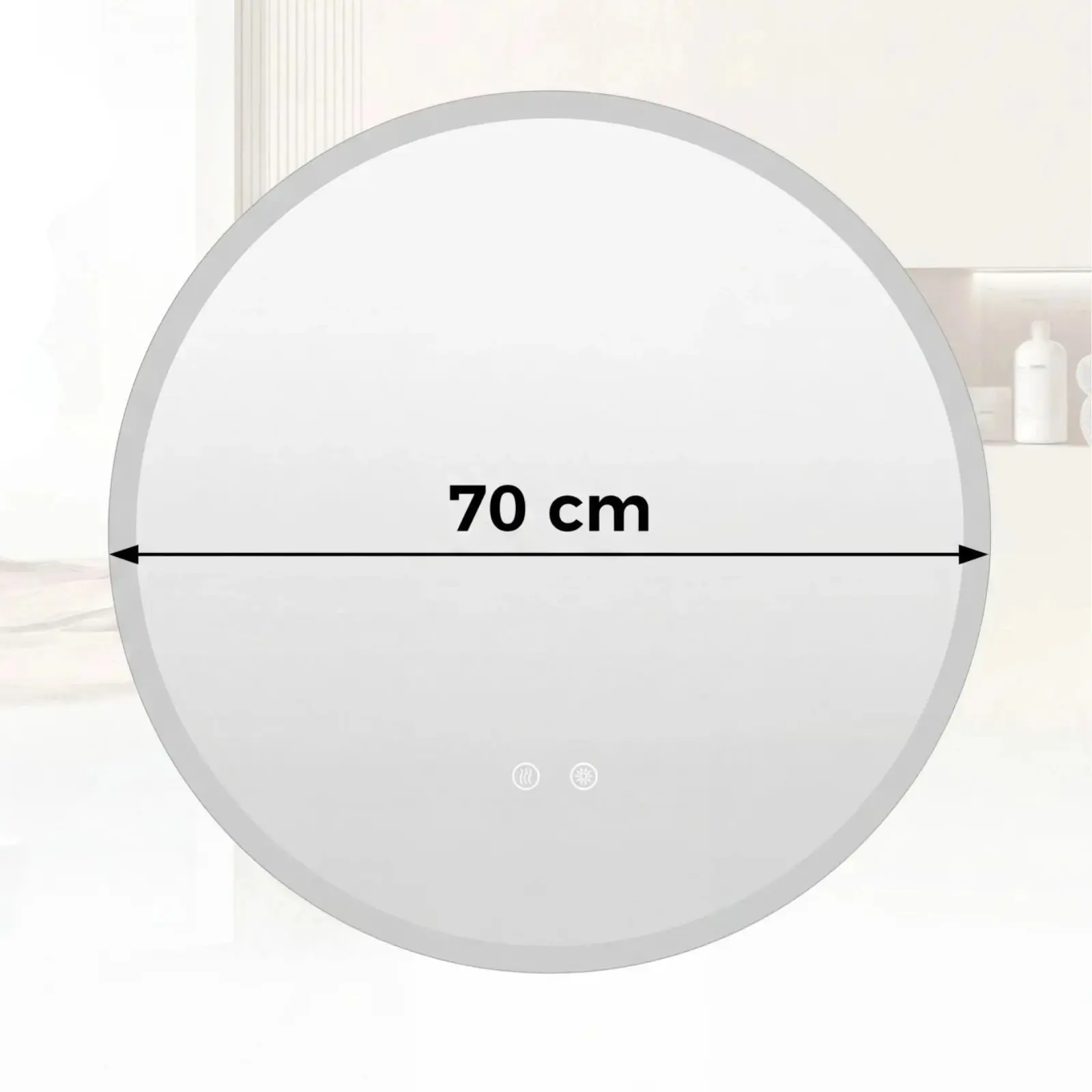 Oglinda Costway BA8424 (Silver) - 3