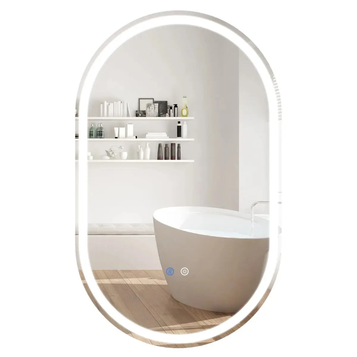 Oglinda Costway BA8444 (Silver) - 2