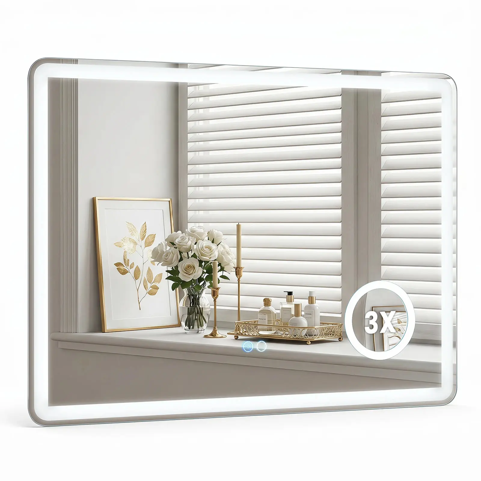Oglinda Costway BA8547DE (Silver) - 2