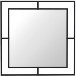 Зеркало Showdeko Corner 59x59 (Black) Thumb