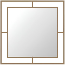 Зеркало Showdeko Corner 59x59 (Gold) Thumb