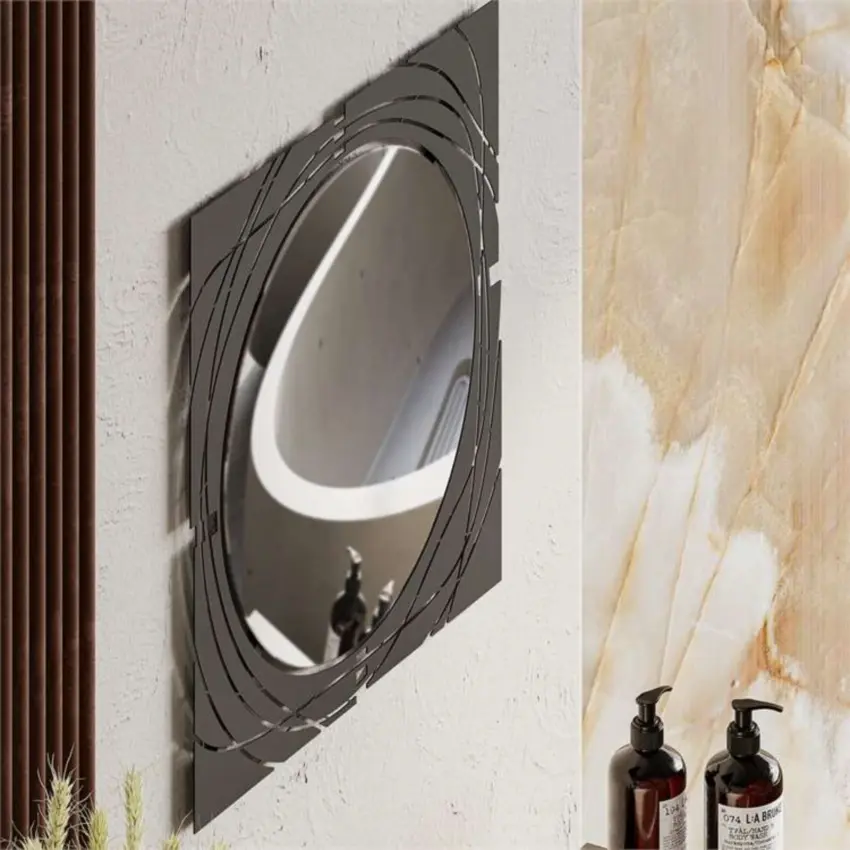 Зеркало Showdeko Hulla 56x56 (Black) - 3