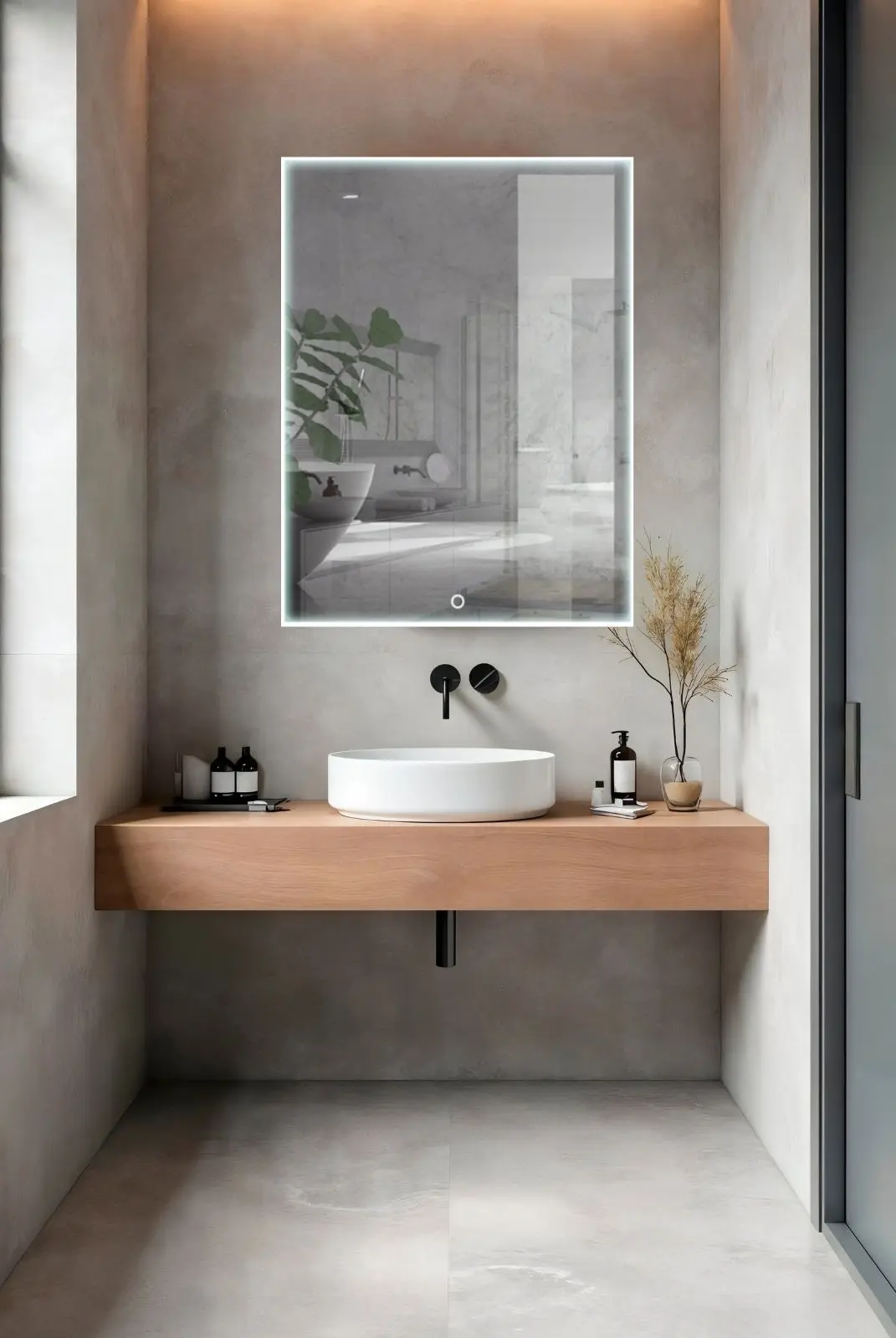 Зеркало Uniplast LM-110 600x800