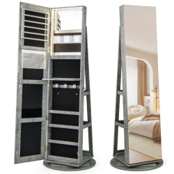 Dulap-oglinda pentru bijuterii Costway JV10430YA (Grey-green) Thumb