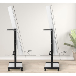 Шкаф-зеркало для украшений Costway JV11239WH (White) Thumb