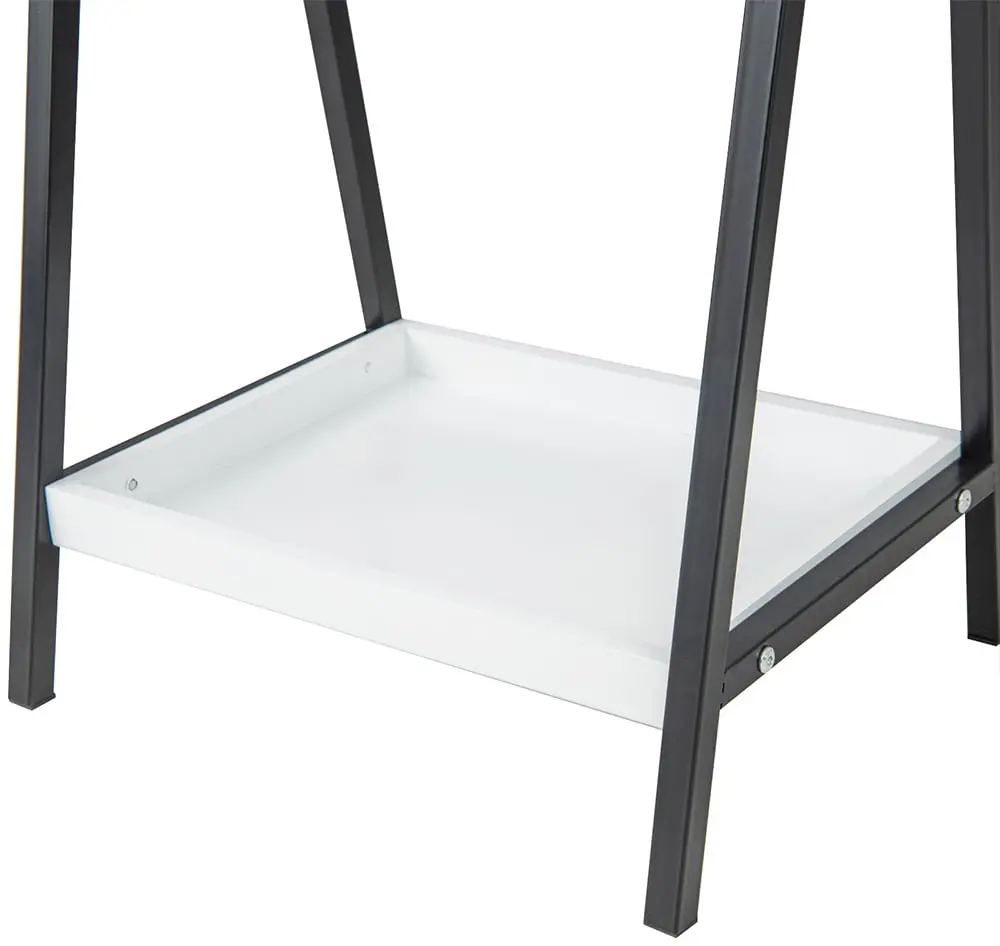 Шкаф-зеркало для украшений Costway JV11240WH (White)