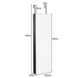 Dulap-oglinda pentru bijuterii Costway JV11889BK (Black) Thumb