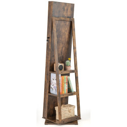 Шкаф-зеркало для украшений Costway JV12477FG (Brown) Thumb