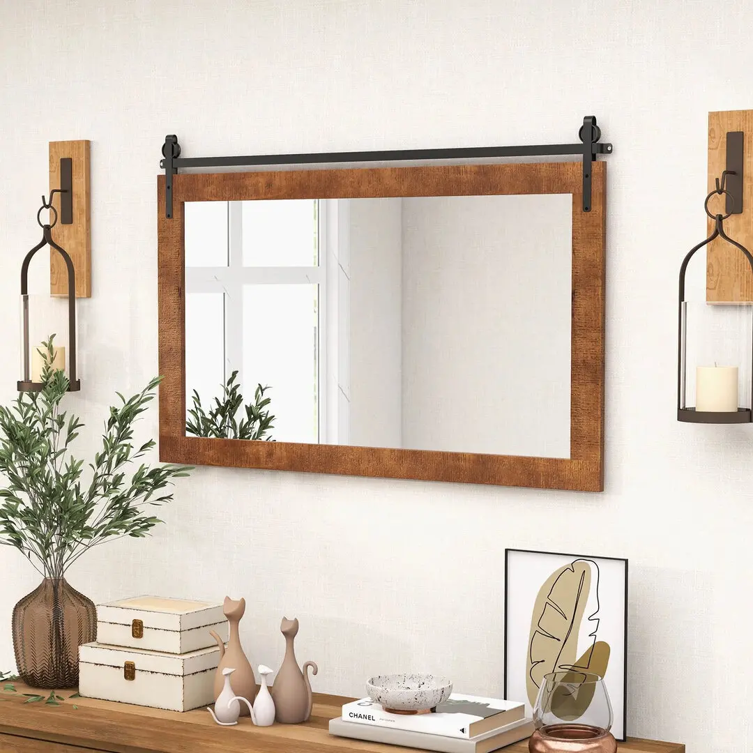 Oglinda Costway HZ10201BN (Brown)