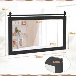 Oglinda Costway HZ10201DK (Black) Thumb