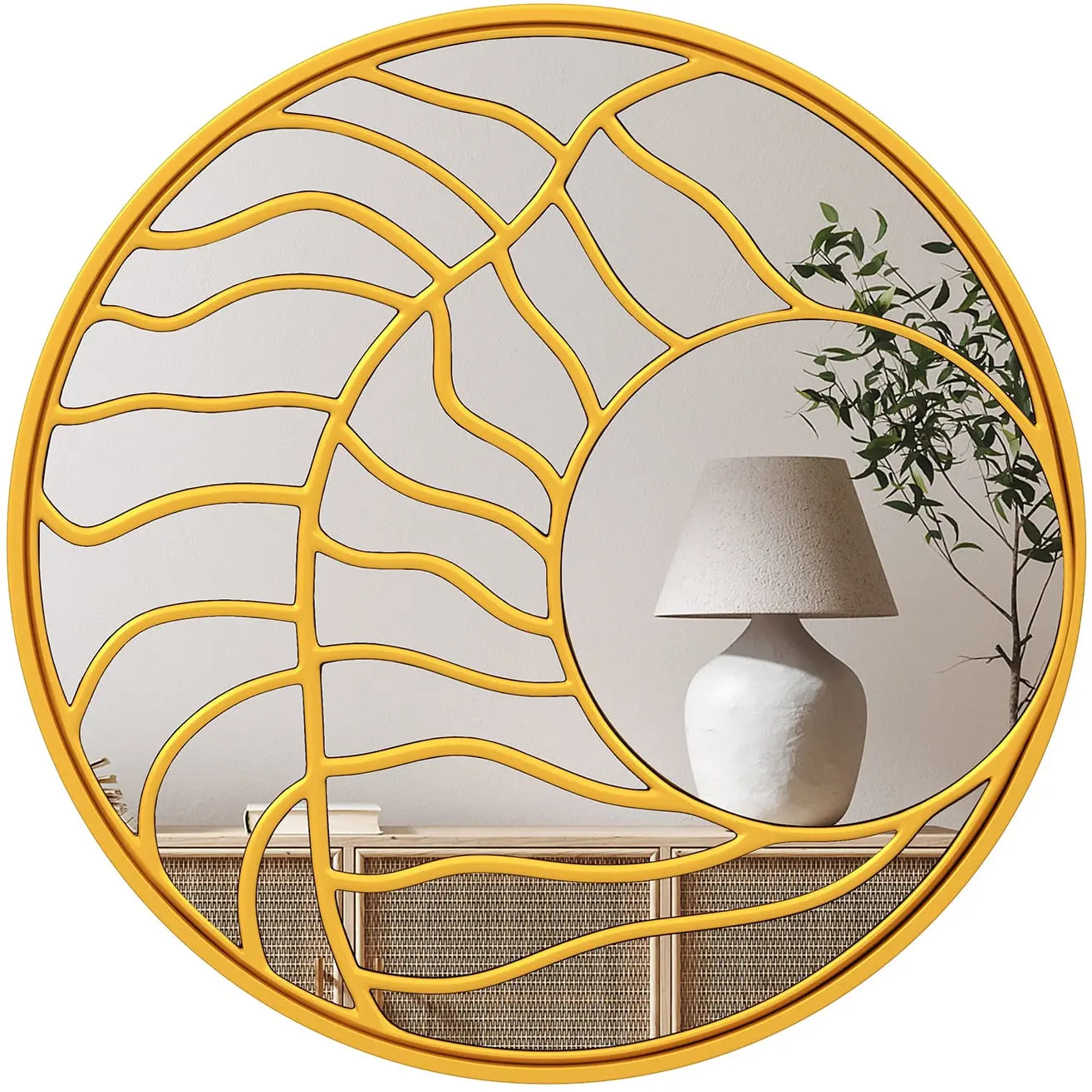 Oglinda Costway HZ10347GD (Gold) - 2