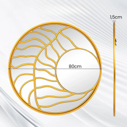 Oglinda Costway HZ10347GD (Gold) Thumb