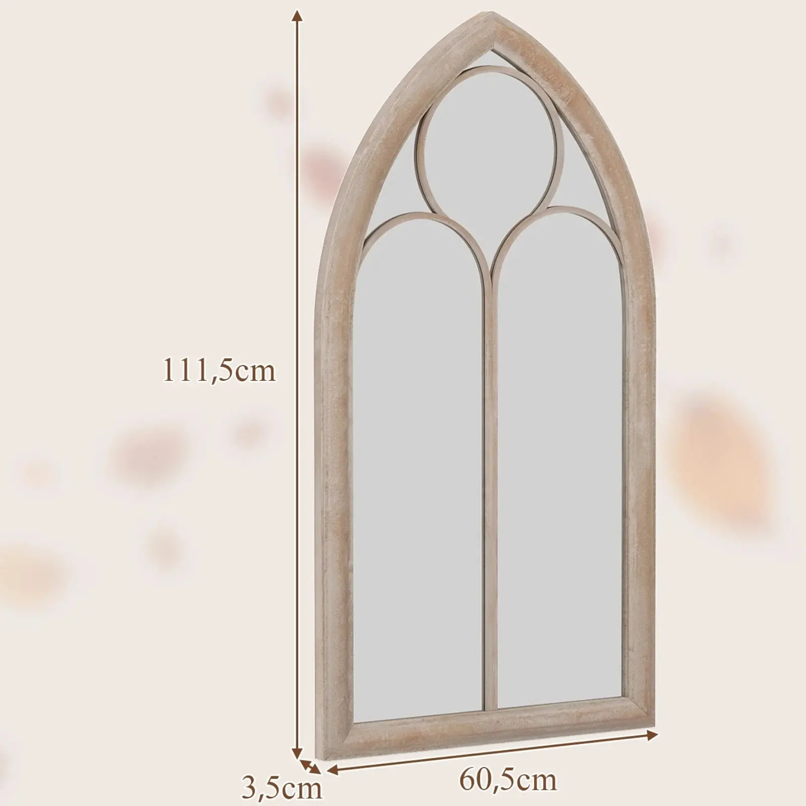 Oglinda Costway HZ10390GR (Grey) - 3