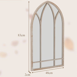 Oglinda Costway HZ10392GR (Grey) Thumb