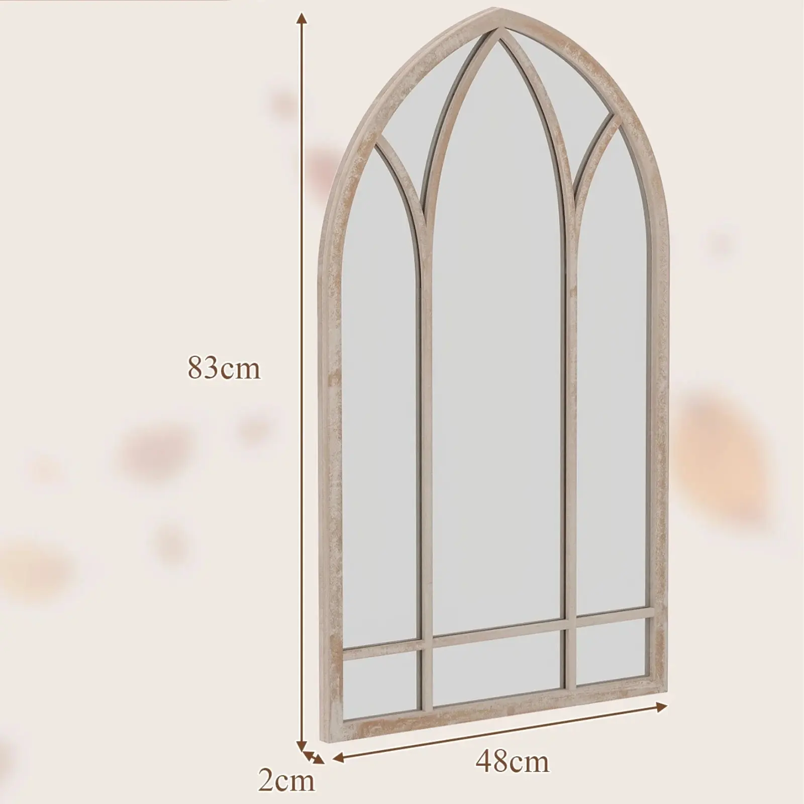 Oglinda Costway HZ10392GR (Grey) - 3