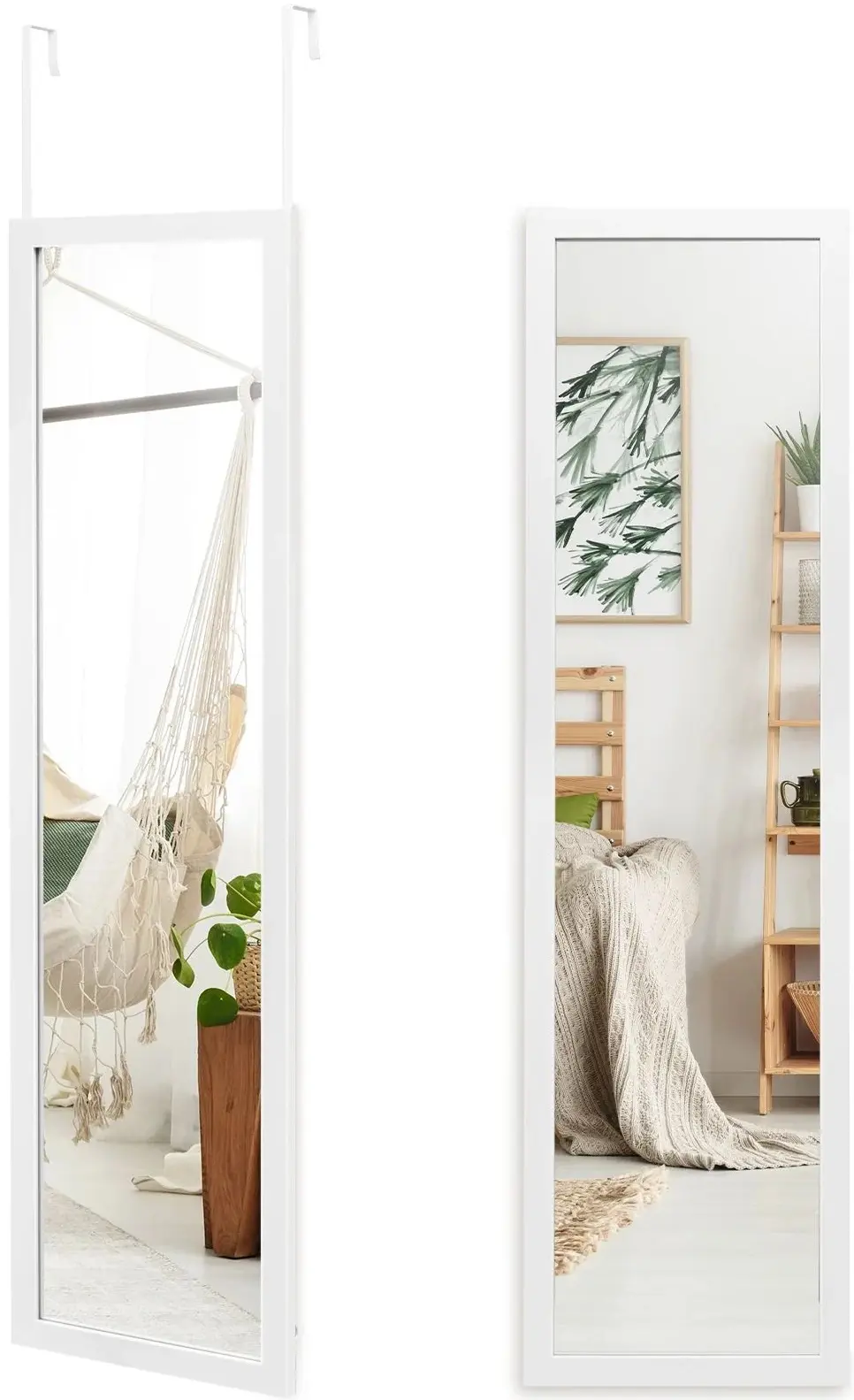 Зеркало Costway JV10613WH (White) - 2