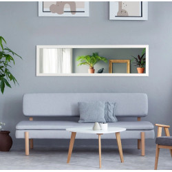 Зеркало Costway JV10613WH (White) Thumb