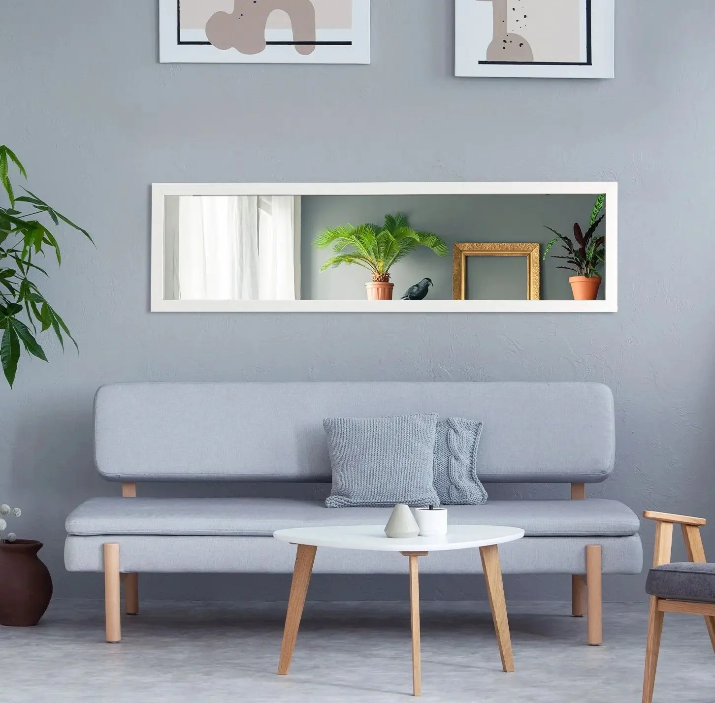Зеркало Costway JV10613WH (White) - 4