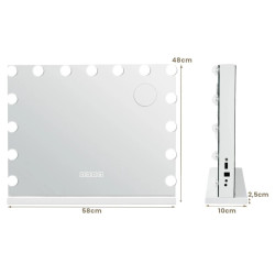 Зеркало с подсветкой Costway HU10708DE Thumb