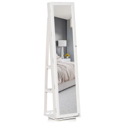 Шкаф-зеркало для украшений Homcom 831-393 (White) Thumb