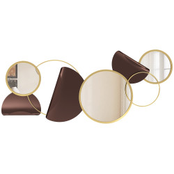 Oglinda Homcom 830-976V00GD (Gold) Thumb