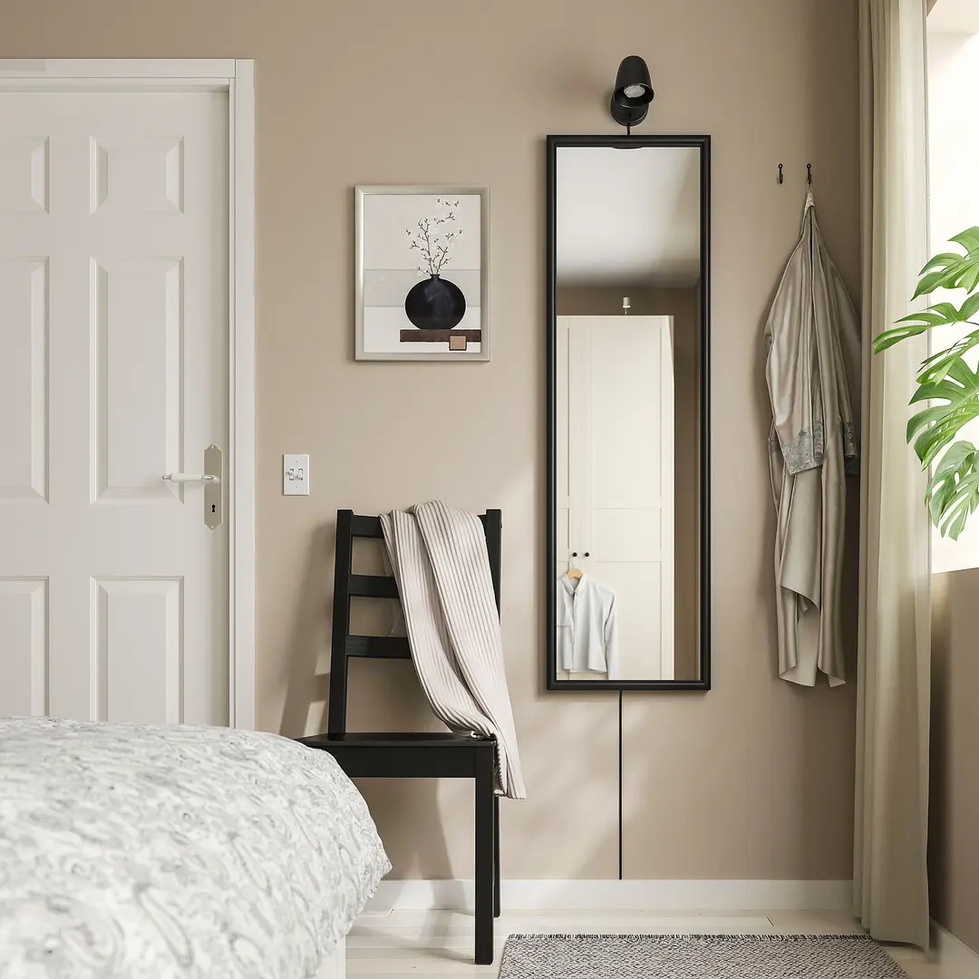 Oglinda Ikea Nyponbuske 40x135 (Negru)