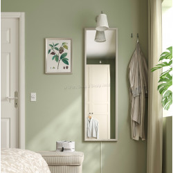 Зеркало Ikea Nyponbuske 40x135 (Серо-бежевый)