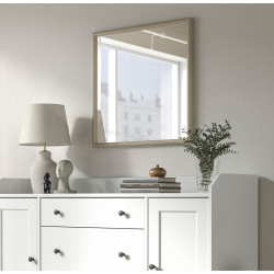 Oglinda Ikea Nyponbuske 65x65 (Gri-bej)