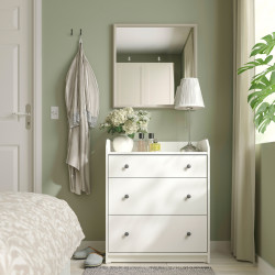 Oglinda Ikea Nyponbuske 65x65 (Gri-bej) Thumb