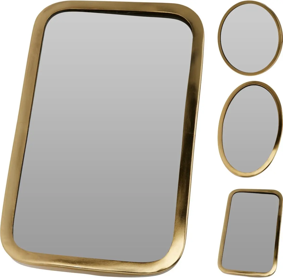 Зеркало Koopman 56398 15X25сm (Gold) - 4