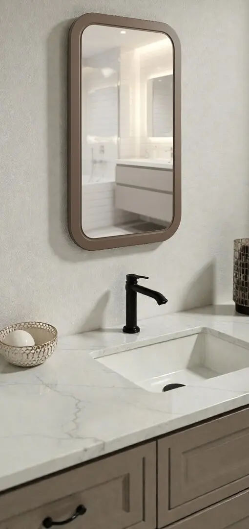 Oglinda Shower Area 60 (Brown)