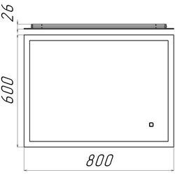 Oglinda Bayro Delta 800x600 Thumb