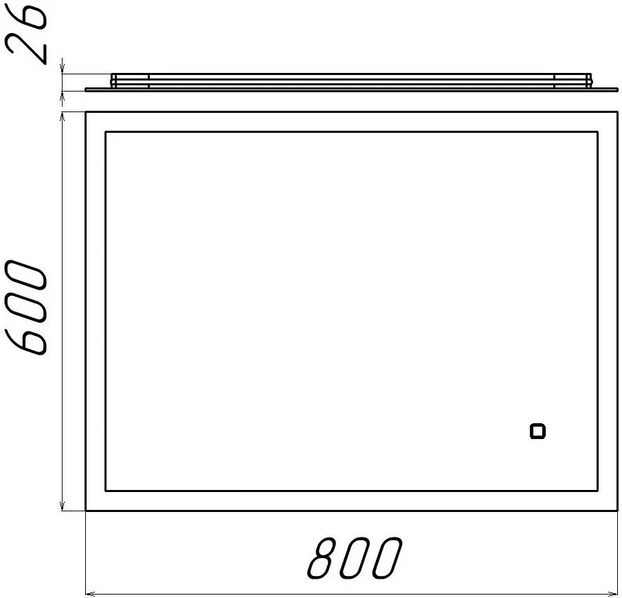 Oglinda Bayro Delta 800x600 - 3