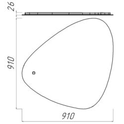 Oglinda Bayro Fussion 900x900 Thumb