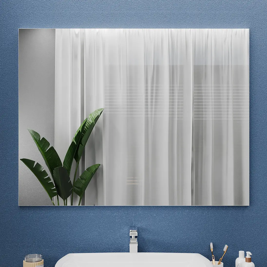 Зеркало Bayro Modern О 1000x800