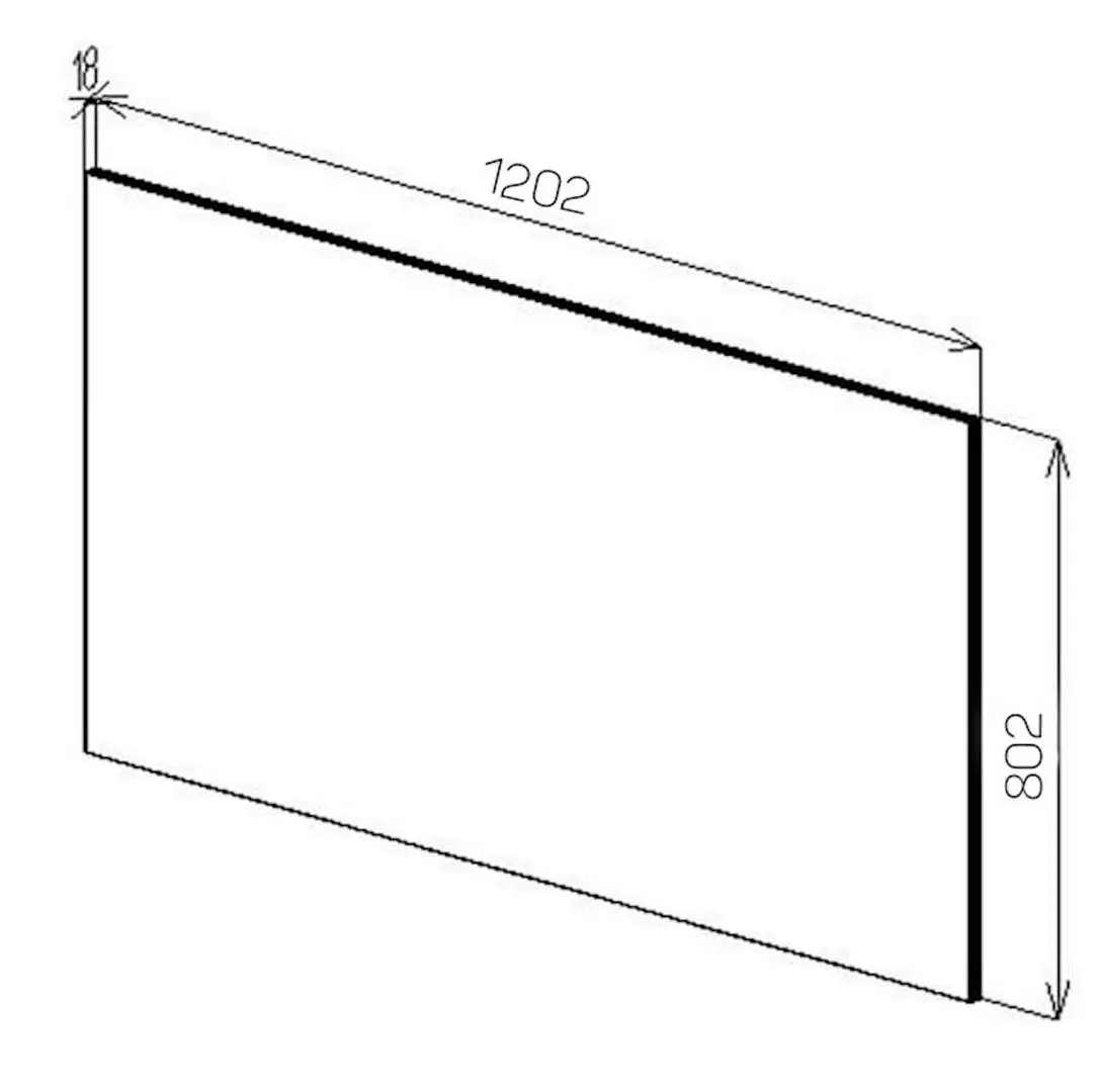 Oglinda Bayro Modern О 120x80