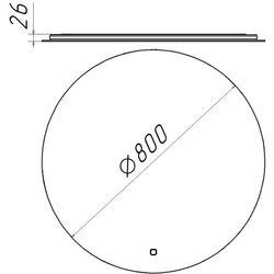 Oglinda Bayro Moon 800x800 Thumb