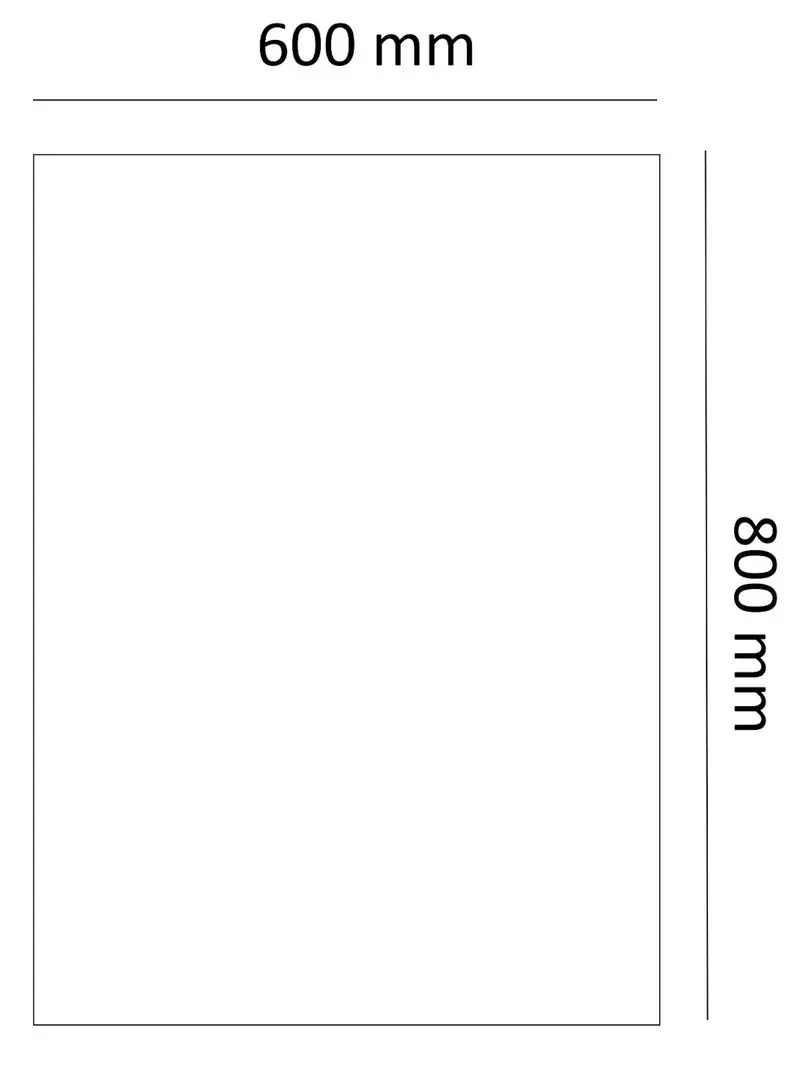 Зеркало Bayro Otto 600x800