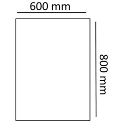 Oglinda Bayro Prisma 60x80 Thumb