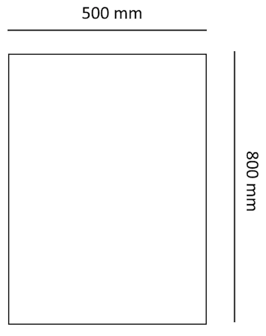 Oglinda Bayro Roma 500x800
