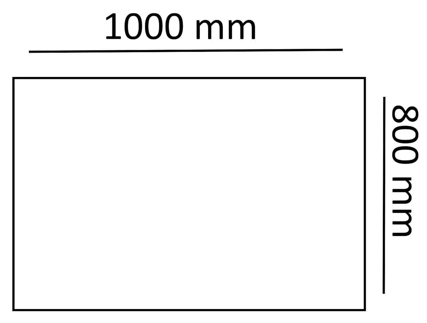 Oglinda Bayro Sigma 100x80