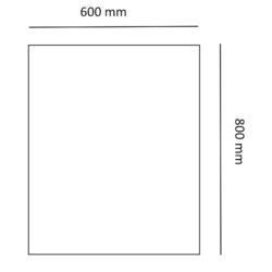 Зеркало Bayro Smart 600x800 Thumb