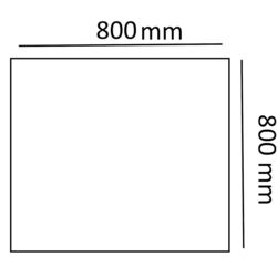 Oglinda Bayro Teta 80x80 Thumb