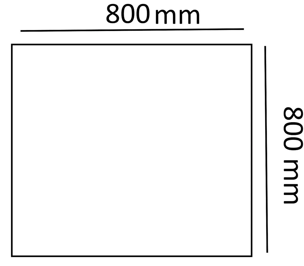 Oglinda Bayro Teta 80x80