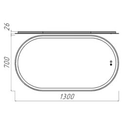 Oglinda Bayro Vinci 1300x700 Thumb