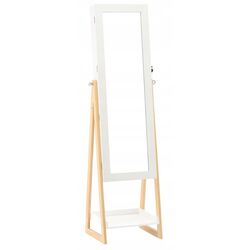 Dulap-oglinda pentru bijuterii Chomik Gdow PHO5773 (White)