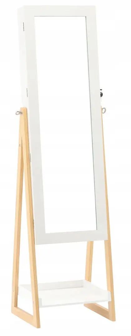 Dulap-oglinda pentru bijuterii Chomik Gdow PHO5773 (White)