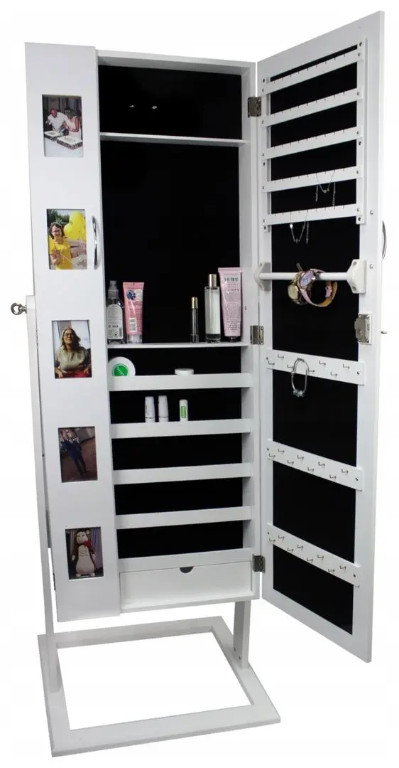 Dulap-oglinda pentru bijuterii Chomik PHO1264 (White) - 5
