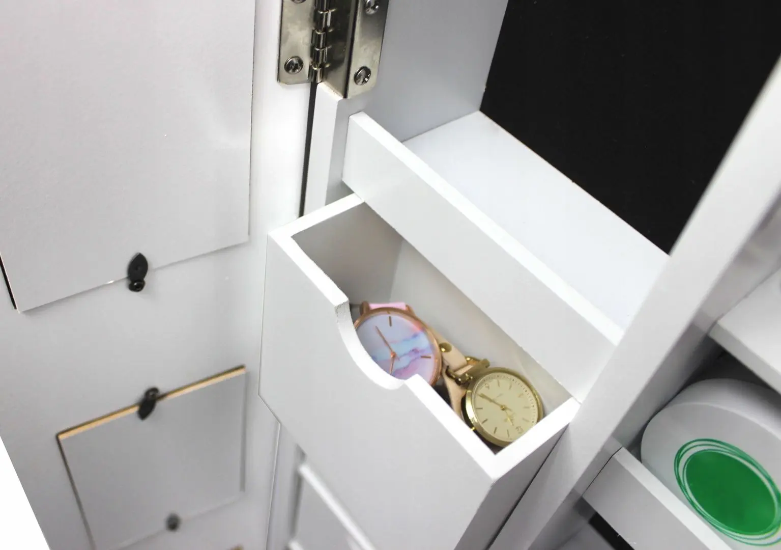 Dulap-oglinda pentru bijuterii Chomik PHO1264 (White) - 2